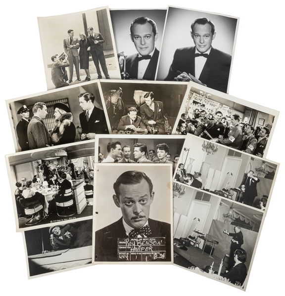  BENSON, Roy (1914-77). Sixteen Photographs of Magician Roy ...