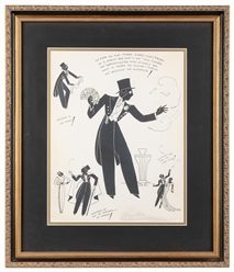  CARDINI (Richard Pitchford, 1895–1973). Cardini “Cartoon L...