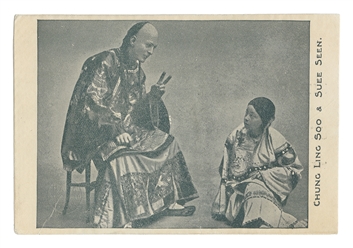  CHUNG Ling Soo (W.E. Robinson, 1861 – 1918). Portrait Postc...
