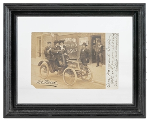  [HOUDINI] DEBIERRE, Arnold. RPPC of DeBierre Sent to Houdin...