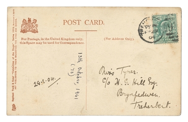  DEVANT, David (1868-1941). Autographed Sentiment and Portra...