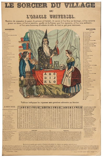  Le Sorcier du Village ou lOracle Universelle. Epinal: Pell...