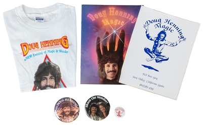  HENNING, Doug (1947–2000). Doug Henning Memorabilia Groupin...