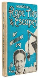  HOUDINI, Harry (Erik Weisz, 1874 – 1926). Magical Rope Ties...
