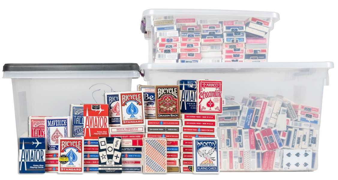 [PLAYING CARDS – MAGIC] The Amazing Kreskins Playing Card Collection.