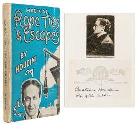  HOUDINI, Harry (Erik Weisz, 1874 – 1926). Magical Rope Ties...