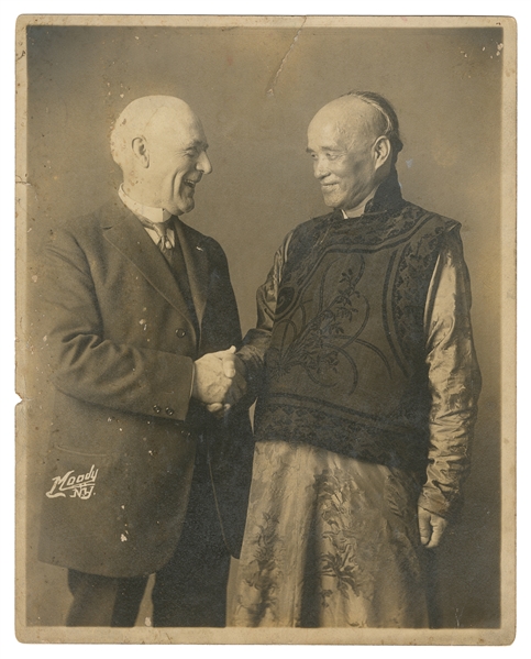  KELLAR, Harry and Ching Ling Foo. Portrait of Kellar and Ch...