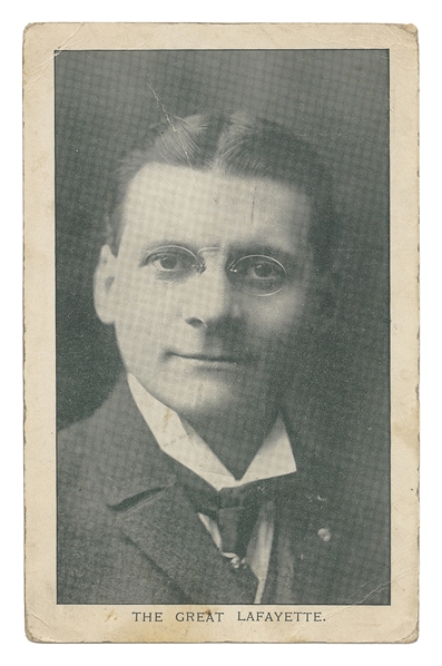  LAFAYETTE (Sigmund Neuberger, 1871 – 1911). Portrait Postca...