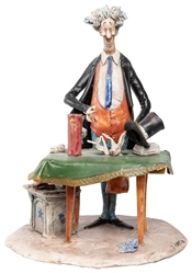  MORETTO, Toni (Italian, 1929–2011). Magician, Table, and Ra...
