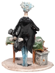 MORETTO, Toni (Italian, 1929–2011). Magician, Table, and Ra...