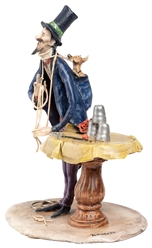 MORETTO, Toni (Italian, 1929–2011). Magician with Rope. Ita...