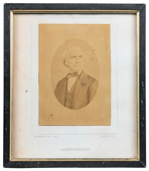  ROBERT-HOUDIN, Jean Eugène (1805 – 71). Portrait of the “Fa...