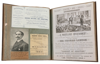  [SCRAPBOOK – MAGIC] “Famous Conjurers 1840 – 1920 Magic Ep...
