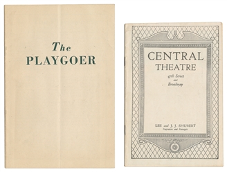  THURSTON, Howard (1869–1936). Group of Thurston Theater Pro...