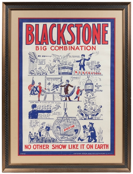  BLACKSTONE Sr., Harry (1884–1965). Blackstone. Big Combinat...