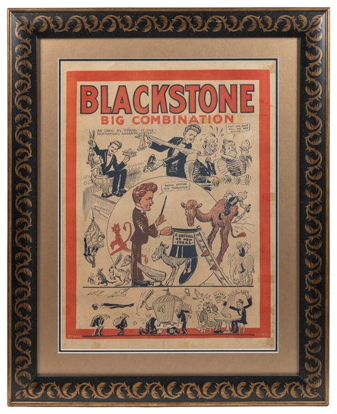  BLACKSTONE Sr., Harry (1884–1965). Blackstone. Big Combinat...