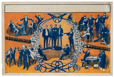  [HYPNOTISM] Hypnotist's Stock Poster. American, ca. 1910s. ...