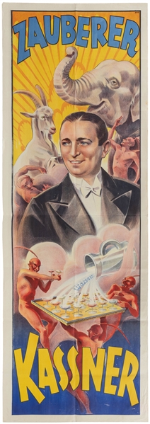  KASSNER, Alois (1887 – 1970). Zauberer Kassner. Hamburg: Ad...