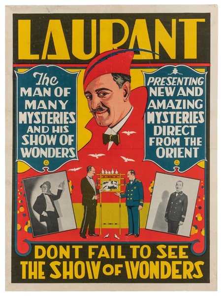  LAURANT, Eugene (1875–1944). The Man of Many Mysteries and ...