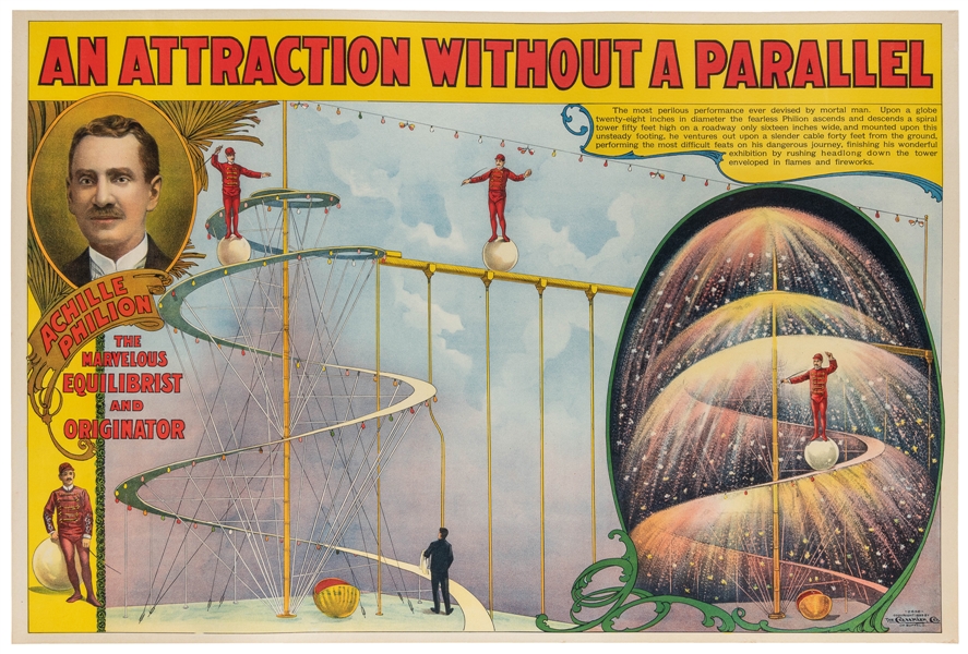  PHILION, Achille. An Attraction Without a Parallel. Buffalo...