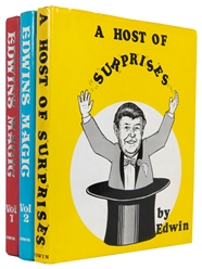  [ADAIR] HOOPER, Edwin (1925-92). Three Works on the Magic o...