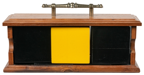  Squeeze-Away Block. California: Milson-Worth, 1980s. A yell...