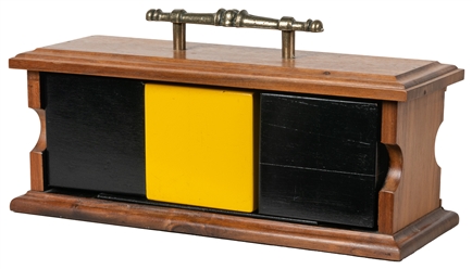  Squeeze-Away Block. California: Milson-Worth, 1980s. A yell...