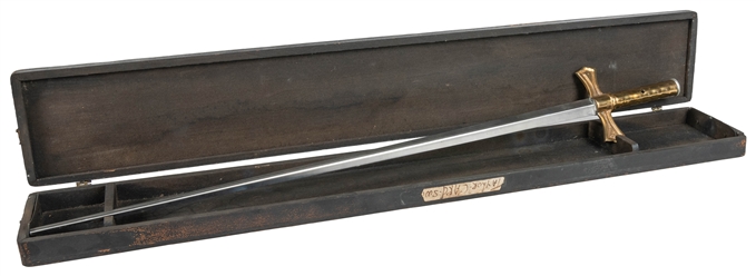  Card Sword. North Hollywood: Merv Taylor, 1950s. Handsome m...