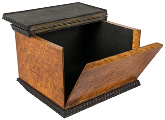  Changing or Production Box. British, ca. 1880. Sturdily con...