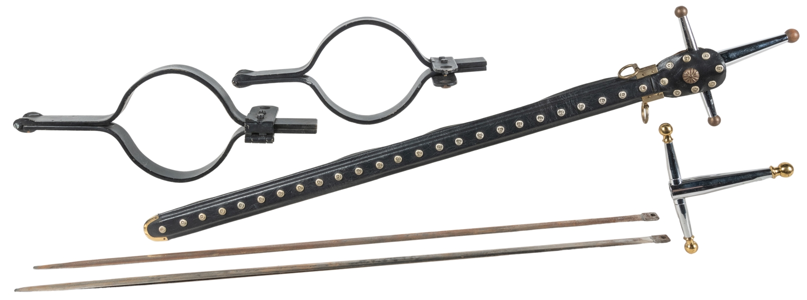  Dantes Sword Through Neck. Italy: Domenico Dante, ca. 2000...