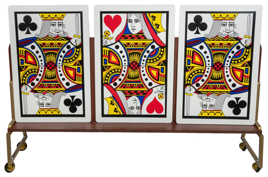  Giant Three-Card Monte. Las Vegas: Magic Ventures, 1990s/Ca...