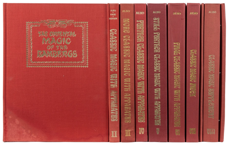  ALBO, Robert (1932–2011). Classic Magic Series, Vols. 1 – 8...