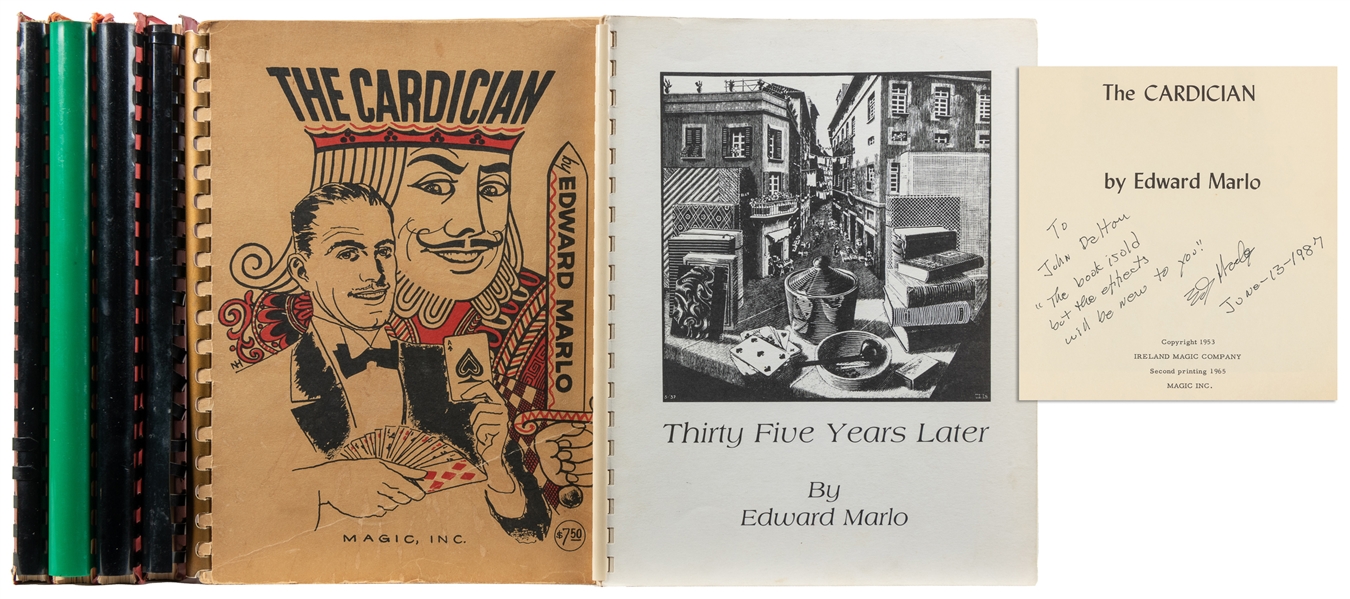  MARLO, Edward (Edward Malkowski, 1913–91). Six Works on Mar...