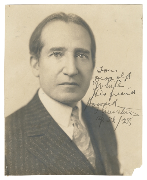  THURSTON, Howard (1870 – 1936). Inscribed and Signed Portra...