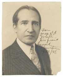  THURSTON, Howard (1870 – 1936). Inscribed and Signed Portra...