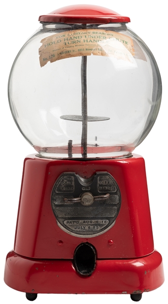  Advance Machine Co. 1 Cent Gumball Machine. Advance Machine...
