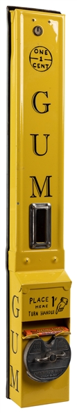  Advance Machine 1 Cent Unit-A Vendor. Wall-mounted painted ...