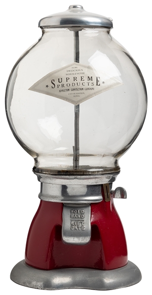  Bluebird 1-2-3 One Cent Bulk Vendor. Circa 1915. Aluminum b...