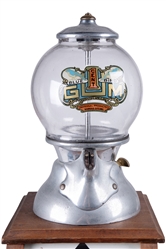  Bluebird Bowling Alley Gum Vendor / Trade Stimulator. Alumi...