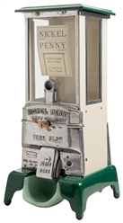  Brice Williams 1 or 5 Cent Nut Vending Machine. Kokomo, IN:...
