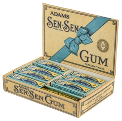  Adams Sen-Sen Gum in Original Box. New York: American Chicl...