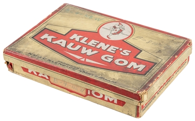  Klene's Kauw Gom (Chewing Gum) in Original Box. Amsterdam: ...