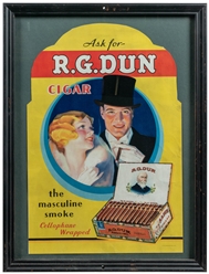  “Ask For R.G. Dun Cigar / The Masculine Smoke" Advertising ...