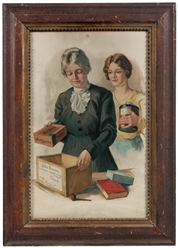  Pair of Cigar Advertisements. Including Robert Burns Cigars...