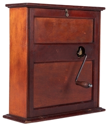 Parlor Kinetoscope. Circa 1897. Early optical viewer, inven...