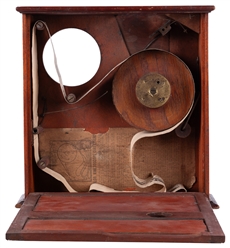  Parlor Kinetoscope. Circa 1897. Early optical viewer, inven...