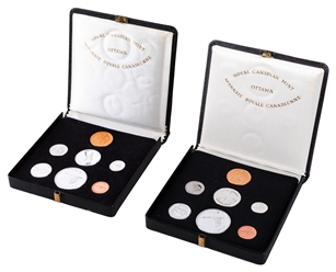  Royal Canadian Mint Centennial Proof Sets (2). 1967. Both i...