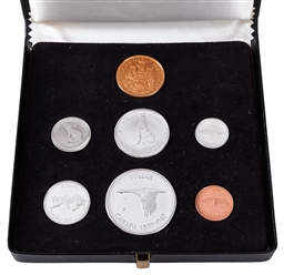  Royal Canadian Mint Centennial Proof Sets (2). 1967. Both i...