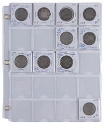  Canadian Coin Collection (136). Antique to modern coins (13...
