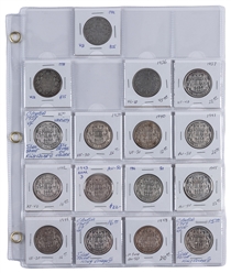  Canadian Coin Collection (136). Antique to modern coins (13...